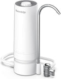 Waterdrop Water Filter for Sink Faucet, 4000 Gallons Countertop Water Filter System and Filter Life Reminder, Reduces Heavy Metals, Bad Odor, and 99% Chlorine, WD-CTF-05 (1 Filter)