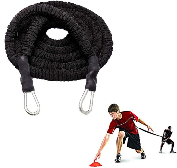 YNXing Resistance Training Rope Explosive Force Bounce Physical Training Resistance Rope Improving Speed, Stamina and Strength-FlexoryFit