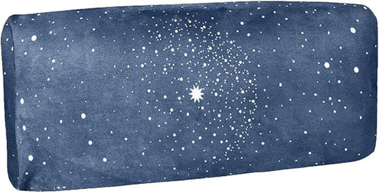YOGA DESIGN LAB | The Yoga Bolster | Comfortable, Supportive Eco-Friendly Luxury Yoga Cushion | Recycled Plastic Bottle Microfiber | Natural Cotton, Foam Filling (Celestial)-FlexoryFit