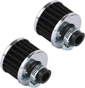PTNHZ Universal 2 PCS 12mm Auto Cone Mini oil Air Intake Filter Crankcase Vent by PTNHZ+RACING