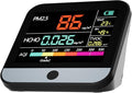 13 in 1 Air Quality Tester for Home, Indoor Air Quality Monitor, with PM1/PM2.5/PM10/Particle Counter/AQI/Humidity/TVOC/Temperature/Formaldehyde, Portable Air Quality Sensor (Black)