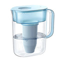 Waterdrop TDS Reduction Water Filter Pitcher with 1 Filter, 10-Cup, Multi-Stage Filtration System, Reduces PFOA/PFOS, Chlorine, and More, Blue