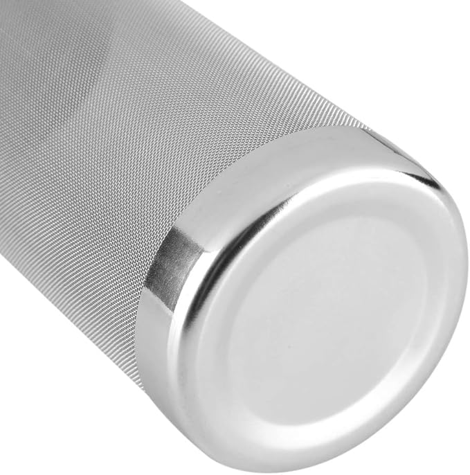 Stainless Steel Mesh Beer Filter, 300 Micron Mesh Homebrew Hops Beer Tea Kettle Brew Filter, Reusable Fine Hop Filter Strainer for Nut Milk Cold Brew Wine Coffee Grain