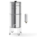 Culligan MaxClear 3 Gallon Gravity Water Filter System, Brushed Stainless-Steel by CulliganWater