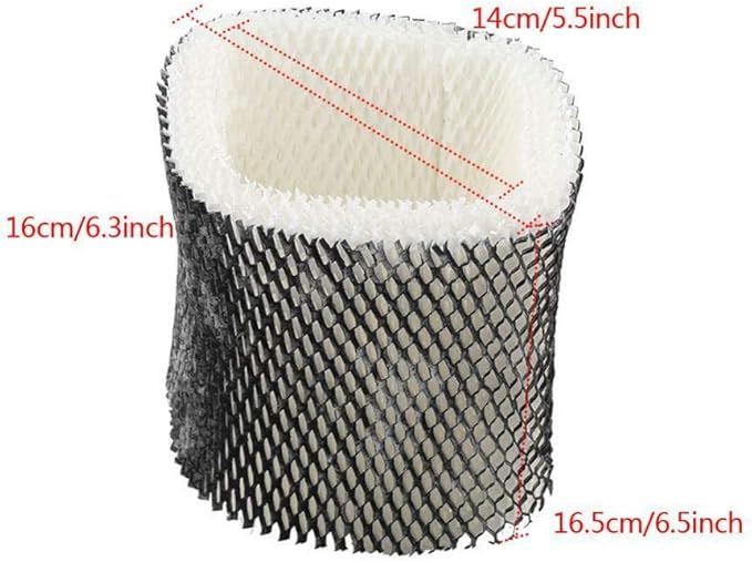 Podoy HWF62 Humidifier Filter Compatible with Holmes Sunbeam Humidifier Filter A, Replace HWF62 HWF62CS HWF62D SCM1100 SCM1701 SCM1702 SCM1762 SF212 HM1300 HM1761 (6 Pack)