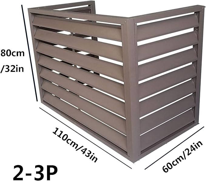Outdoor air conditioning fence, outdoor air conditioning hidden protective cover - Image 2