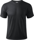 Boladeci Men's Swim Shirt Short Sleeve UPF 50+ Sun Protection SPF UV Moisture Wicking Lightweight Quick Dry Rash Guard