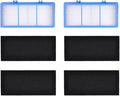 KEEPOW 2 HEPA Filter Replacement + 4 Charcoal Booster Pre Filter for Holmes AER1 Series HAPF30AT Air Purifier Filters HAP242-NUC