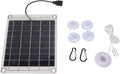 Mini Solar Panel Humidifier, 20W Double Sided Floating Water Humidifier Portable USB Mini Atomization Spray Humidifier for Home Car