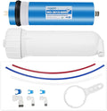 600GPD Reverse Osmosis Membrane Kit with RO Membrane Housing,Wrench,Quick-Connect Fittings,Check Valve and Water Pipe Replacement for Under Sink Home Drinking RO Water Filter System