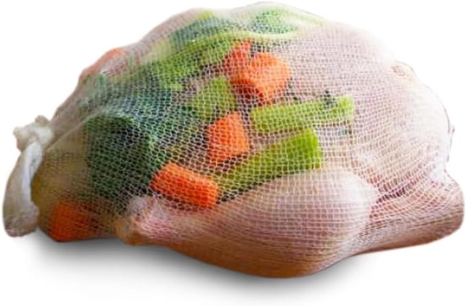 Regency Wraps Soup Socks, 24-inch 3 Pack, Natural Cotton Mesh Bags; for Clear Broths, Delicious Soups with No Straining; Fits Whole Chicken, Stew Meat, or Veggies
