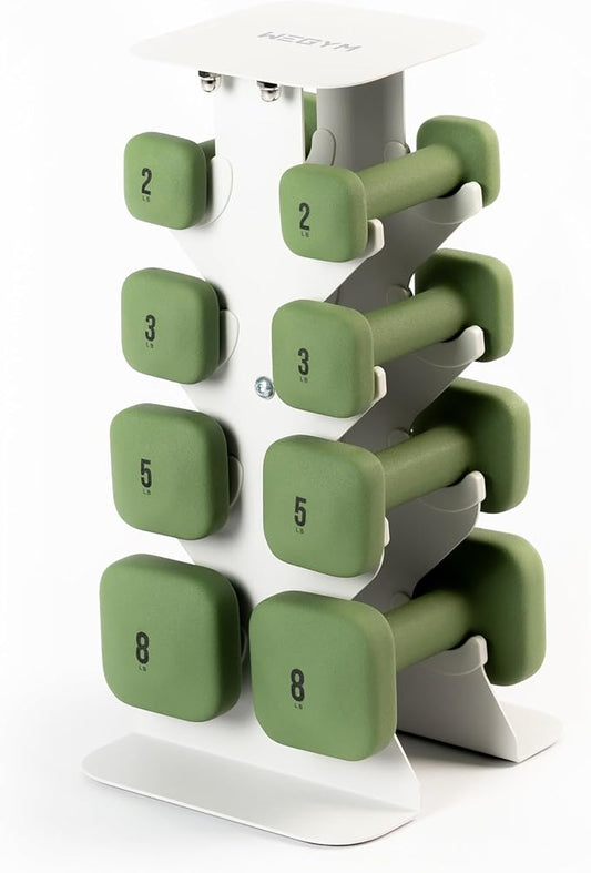 SafeGrip Dumbbells, Anti-Slip, Anti-Roll, Thick Handles, Free Weights, Square Dumbbells for Secure Workouts at Home, Weightlifting, and Personal Training-FlexoryFit