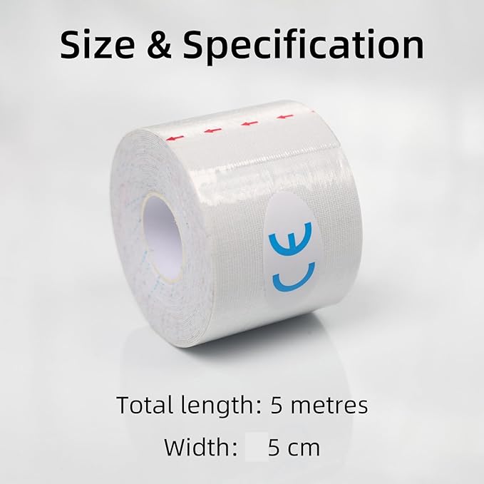 PRIOR FITNESS Premium Lyra Hoop Tape, Aerial Lyra Hoop Anti Skid Tape, 16.4ft/5m Aerial Hoop Lyra Tape Non-Slip Grip Tapes Yoga Rig Tape for Exercises Gymnastics Acrobatics Kinesiology-FlexoryFit