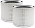 PUREBURG Replacement True HEPA Filters Compatible with Homintell Navigator & afloia Zoe Air Purifier,2-Pack H13 4-Stage Filtration Activated carbon 2-IN-1 Air Clean