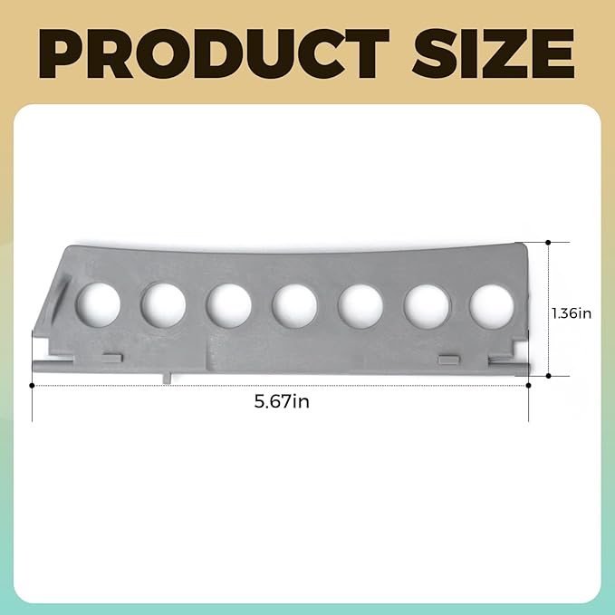 W11156832 Dryer Lint Screen Door Fits for Whirlpool Amana KitchenAid Maytag Jenn-Air Admiral Dryer, Dryer Inlet Cover Replacce WPW10219016 W10219016, 2 Pack