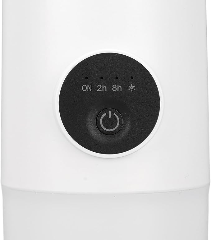 Fockety Cool Mist Humidifier, Quiet Two Mist Mode 300ML Bedroom Desk Humidifier Rechargeable USB Desktop Humidifier with Stand for Bedroom Travel Office Home (White)