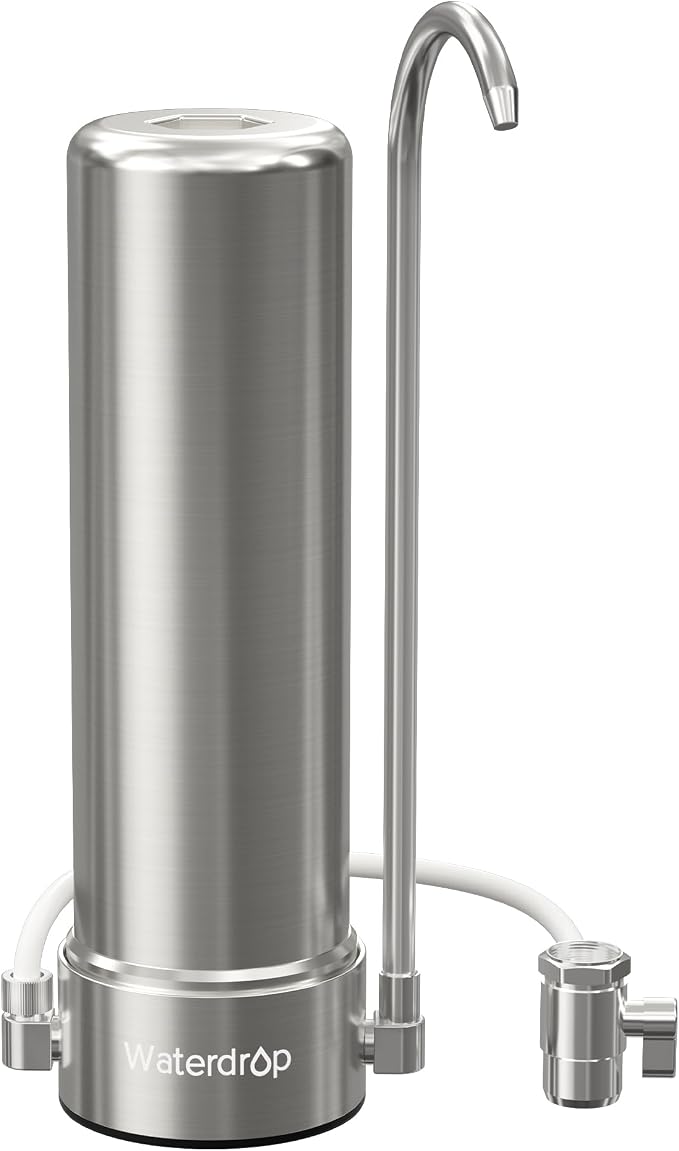 Waterdrop CTF-01 Water Filter for Sink Faucet, NSF/ANSI 42 Certified Countertop by Waterdrop