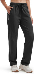 Libin Women's Hiking Pants Lightweight Quick Dry Cargo Pants Casual Safari Work Travel Clothes Petite/Regular/Tall