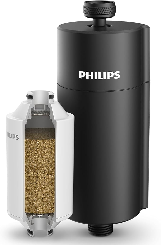 PHILIPS Shower Filter for Hard Water, 3-Stage Filtration by Unknown