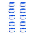 10Pcs Sink Water Filter Faucet Cartridges Replace Set, Universal 360 ° Rotating Kitchen Faucet Water Filter Replace Part