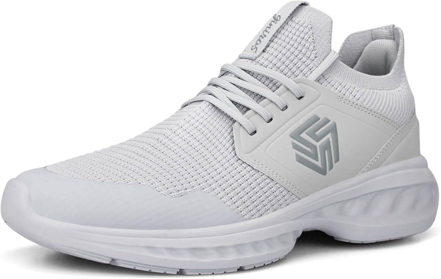 Mens Slip On Walking Shoes Non Slip Running Shoes Breathable Workout Shoes Lightweight Gym Sneakers