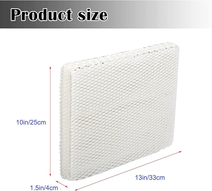 HIFROM 5Pack Replacement Humidifier Wick Filters Compatible with Aprilaire 35 350 360 560 568 600 Honeywell HE200 HE250 HE260 Lennox WB2-17 WB3-17 WP2-18 Humidifier HC26P P110-3545