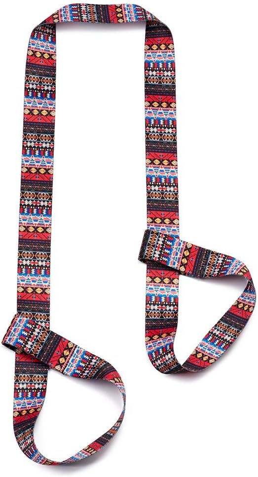 ZOOEASS Yoga Mat Strap, Adjustable Durable Yoga Mat Carrier & Stretching Strap, Multiple Color Choices-FlexoryFit