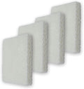 PUREBURG HFT600 Replacement Humidifier Wick Filters Compatible with Honeywell HFT600 Fits HEV615 and HEV620 Series Top Fill Tower humidifier,Filter T, 4-Pack