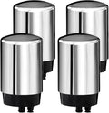 4 Pack Faucets Filters Cartridge(FR-200,FF-100)，Replacement for Brita® Faucet Filter,Water Filter Compatible with Brita® Faucet Filtration Systems- Chrome