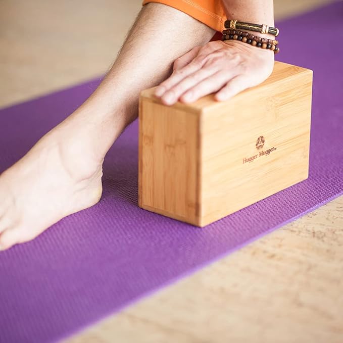 Hugger Mugger Bamboo Yoga Block-FlexoryFit
