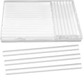 50 Pcs Humidifier Filter Replacement Rods Premium Cotton Filter Refills for Portable USB Mini Cool Mist Humidifiers (50, 5.354Inches)