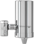 Waterdrop Water Filter for Sink Faucet, 360° Rotating Stainless Steel, NSF Certified Water Purifier for Kitchen Sink, 3 Months Long Lasting Tap Water Filter, Reduce Chlorine, 1 Filters