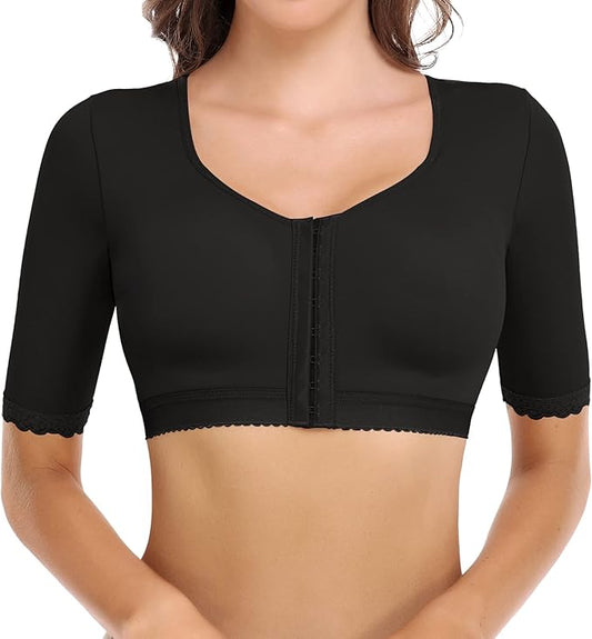 JOYSHAPER Upper Arm Shapers for Women Compression Sleeves Shapewear Crop Top Slimming Arm Slimmer Vest-FlexoryFit