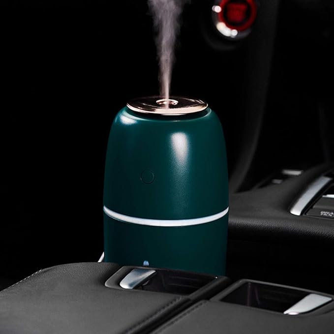 Night Light Humidifier, Mini Air Humidifier USB Night Light Moisture Replenishment for Home Car Office Desktop