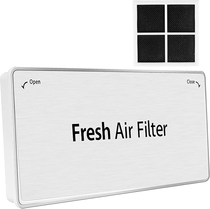 ADQ75493301 Refrigerator Fresh Air Filter Cover Replacement for LG Refrigerator Parts LRMVS3006S, LRMDS3006S, LRMVC2306S, LRMDC2306D, LRFVC2406S, LRFDS3016S, LRMDS3006D