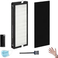 NKA 1-Pack AH60010 Replacement True HEPA Air Filter - Compatible with Hoover WH10100/WH10200 & Oreck AK60010QPC Air Purifiers (Not for AH60015、WH10600)