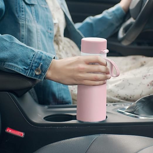 PHILIPS Water Bottle with Filter, Filter Water Bottle Stainless Steel with GoZero Everyday BPA-Free Tap Water Filter, Water Filter Bottle Keep Drink Cold 24 Hours, 3 Filters for 120 gal / 6 Months