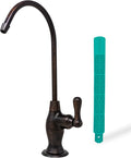 Non-airgap RO Faucet Reverse Osmosis Drinking Water Filtration System Water Dispenser Spout (Venetian Bronze). Vase Style with Faucet Wrench. NSF Certified.