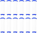 uxcell 12 Pcs Shower Head Filter 2.8 Inch PP Cotton Filter Cartridge Replacement High-Pressure Handheld Fan Shower Jet Sets