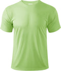 Boladeci Men's Swim Shirt Short Sleeve UPF 50+ Sun Protection SPF UV Moisture Wicking Lightweight Quick Dry Rash Guard