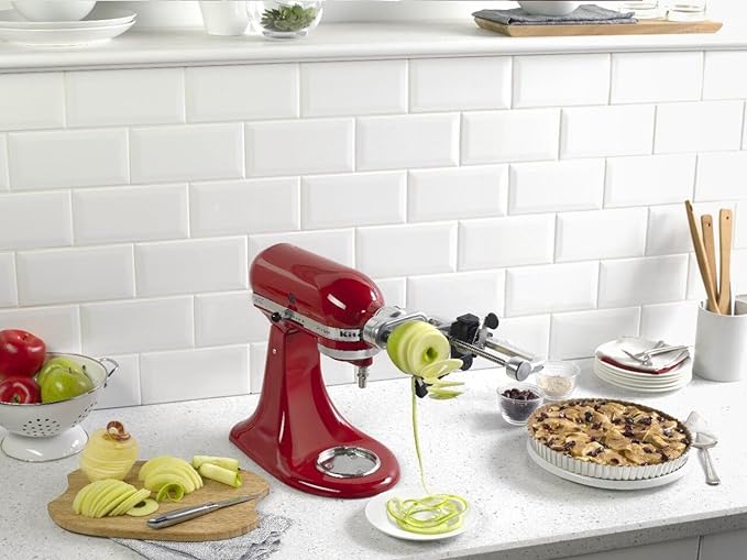 KitchenAid Stand Mixer Attachment, KSM1APC Fruit and Vegetable Spiralizer-FlexoryFit