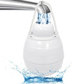 Bath Filter, Bath Water Filter for Tub Faucet, Heightened Version Kinder Filter with Overflow Guard, Hard Water Softener for Bathtub, Removes Chlorine Fluoride, Enhances Skin, Hair, Nails Health