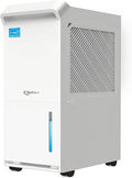 3,200 Sq.Ft Most Efficient Energy Star 2024 Dehumidifier,Vellgoo 36Pint/D Compressor Dehumidifier with Drain Hose, Smart Humidity Control for Basement, Home, Bedroom, Bathroom, Garage