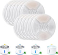Wonder Creature Cat Water Fountain Filter Replacement, 6/8/12/16/8+4 Pack, Round Carbon Filters for 81oz/2.4L Stainless Steel Top Automatic Pet Fountain (12 Pack)