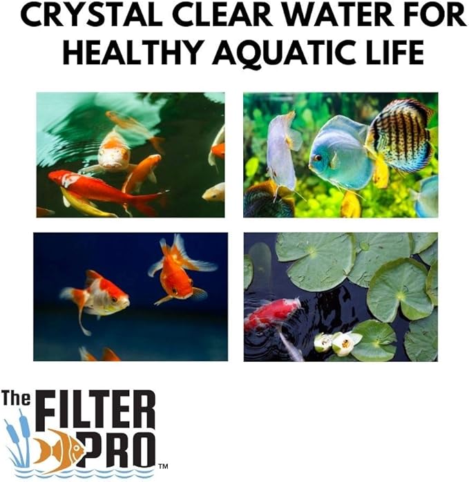 Lime Green Fine Filter Media, 1" Thick, 14" x 56" Roll, Perfect for Aquariums, Koi Ponds or Water Gardens, Made in USA