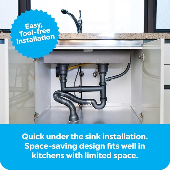 Clearbrook SF-12 Gen4 12-Inch Filter Replacement, Single Stage Quick Connect System, Fits Under Sink, Designed for Use with Kitchen Sink Systems