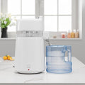 GarveeHome Water Distillers for Home Countertop, 1.5Gal/6L Stainless Steel Distilled Water Machine with Glass Container, 750W Desktop Drinking Purifier Filter Distilling Kit