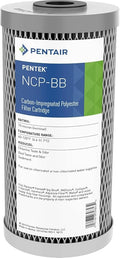 Pentair Pentek NCP-BB Big Blue Carbon Water Filter, Whole House Non-Cellulose by PENTAIRPENTEK