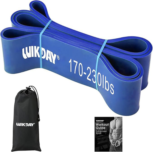 Resistance Bands for Working Out, Exercise Bands, Workout Bands, Pull Up Assistance Bands for Body Stretching Training Physical Therapy Muscle Training for Men & Women-FlexoryFit
