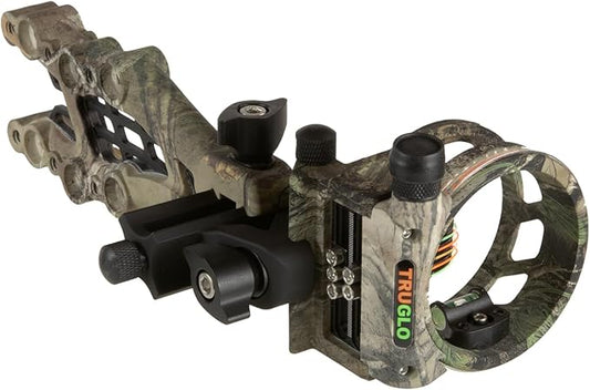TRUGLO Carbon Hybrid Ultra Lightweight Micro-Adjustable 5-Pin Hunting Bow Sight